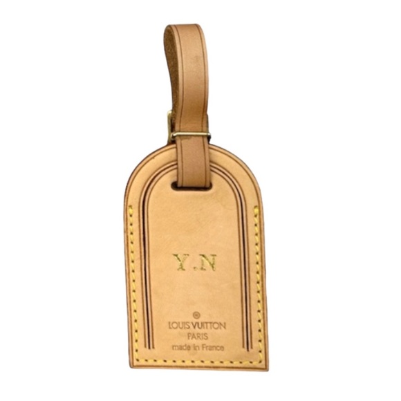 Louis Vuitton Accessories - 💕 LOUIS VUITTON Luggage Tag Bag Charm (1)